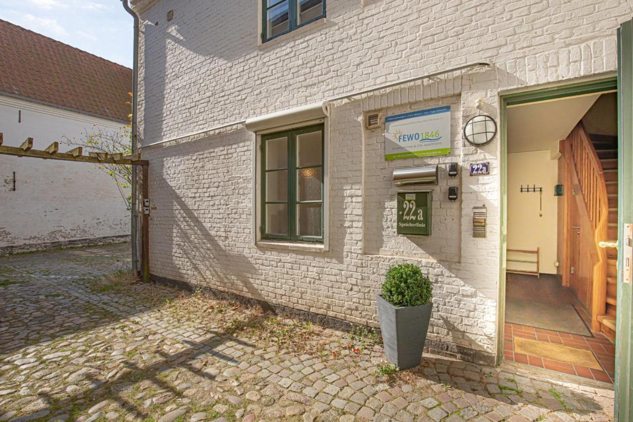 Fewo1846 - Hugo Eckener - Komfortable Maisonette-Wohnung Mit 2 Schlafzimmern Im Stadtzentrum 弗伦斯堡 外观 照片